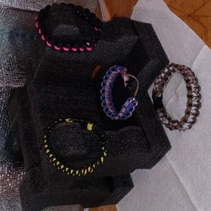 Paracord bracelets. Hand made.